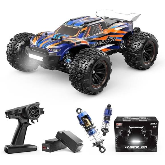 1:16 Scale Ready to Run Fast Remote Control Car,High Speed Jump RC Monster Truck - Picture 1 of 7